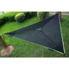 Triangle Hamac ext&eacute;rieur portable en maille triangulaire Voyage Camping, Multi Personne Imperm&eacute;able pour Arri&egrave;re-Cour Jardin