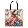 Butterfly Fairy-11CT DIY Stamped Cross Stitch Shopping Bag 40*40cm tapestrymarket