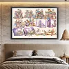 uk.everydayedeals (Limited Stock)Cross Stitch - 11ct Stamped - Animaux et livres (90*67cm)