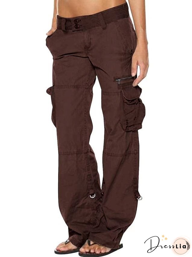 Contemporary Black Cargo Pants