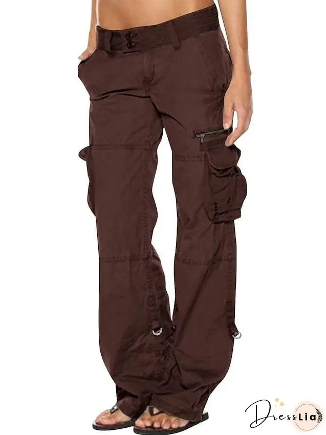 Contemporary Black Cargo Pants