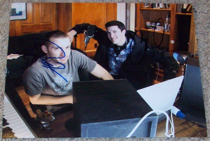 TIMEFLIES BAND CAL SHAPIRO & REZ SIGNED AUTOGRAPH 8x10 Photo Poster painting w/PROOF