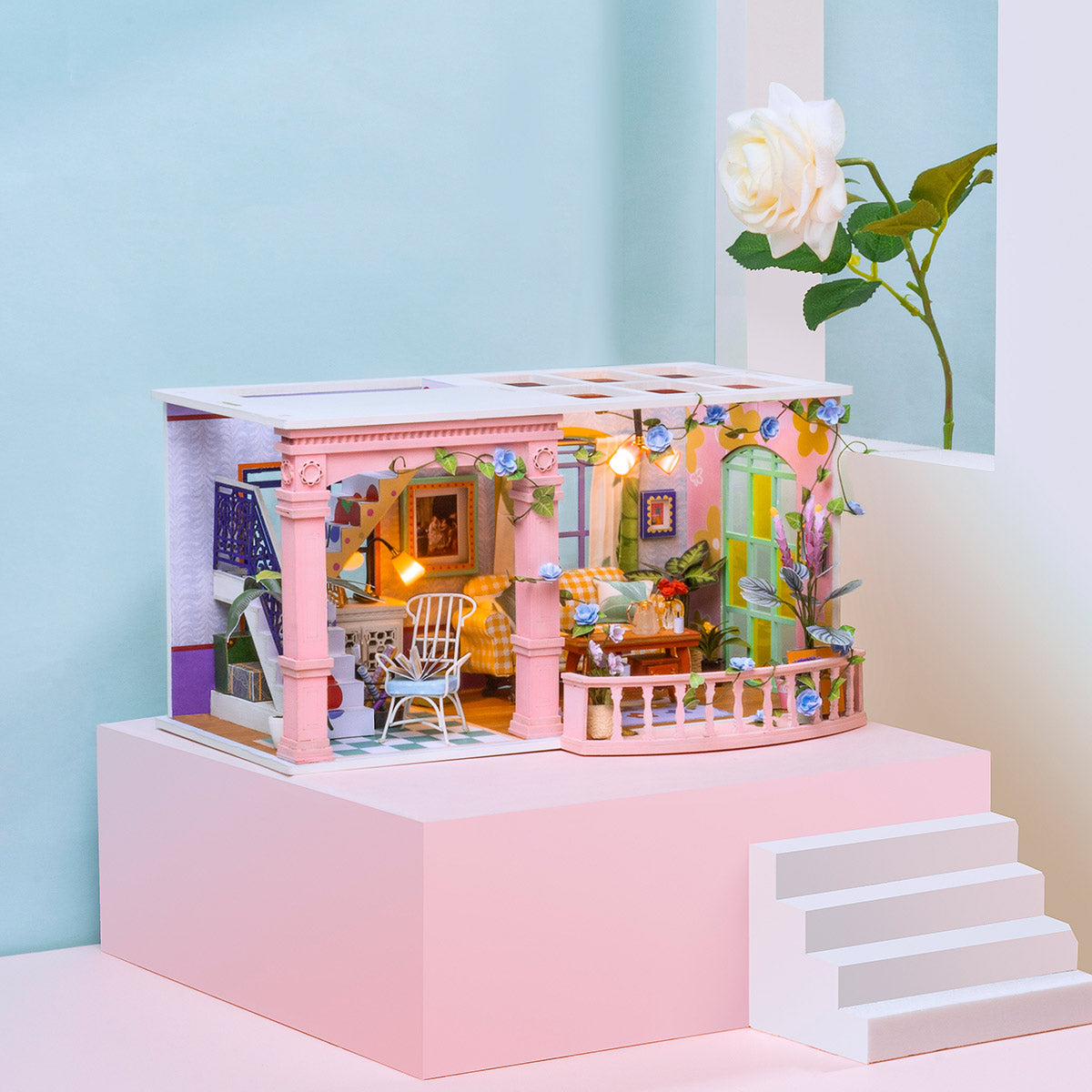 Rolife Loft Story Miniature Dollhouse Kits (3 Sets)