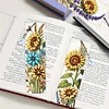 3Pcs Diamond Painting Sunflower Bookmark for Reading Enthusiasts Book Lovers