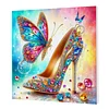 Framed Diamond Painting - Special Shaped - High Heel (25x25cm)