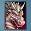 5D diy volle runde bohrer diamant malerei drachen kit heim dekoration (zq105)