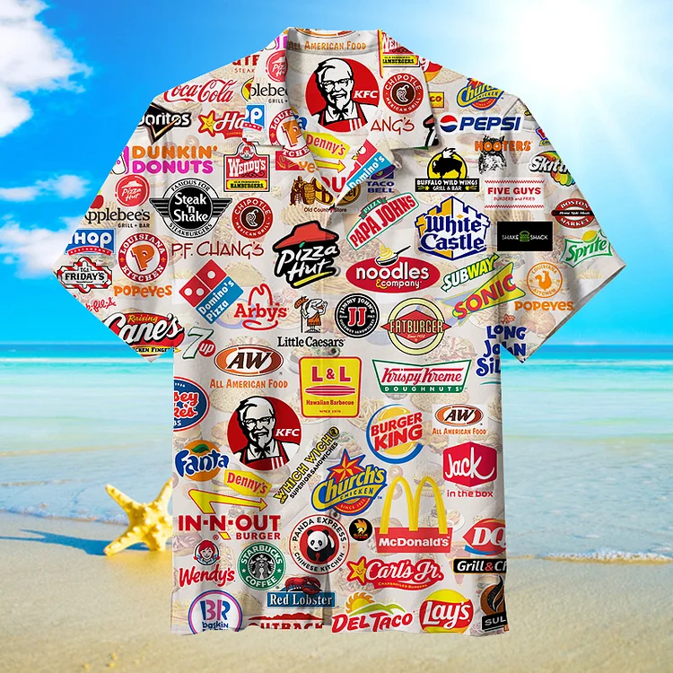 The Fast Food | Unisex Hawaiian Shirt