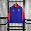 25/26 Barcelona Jacket Blue Windbreaker