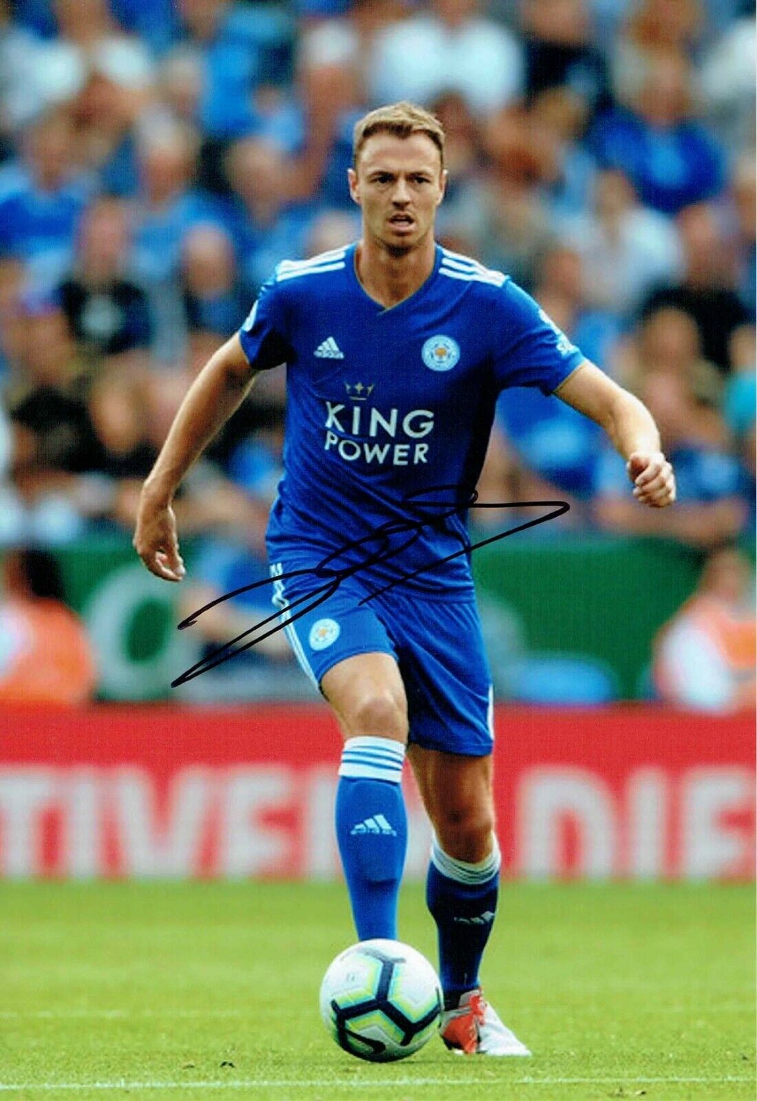 Jonny EVANS Signed Autograph Photo Poster painting 1 AFTAL COA Leicester City Northern Ireland