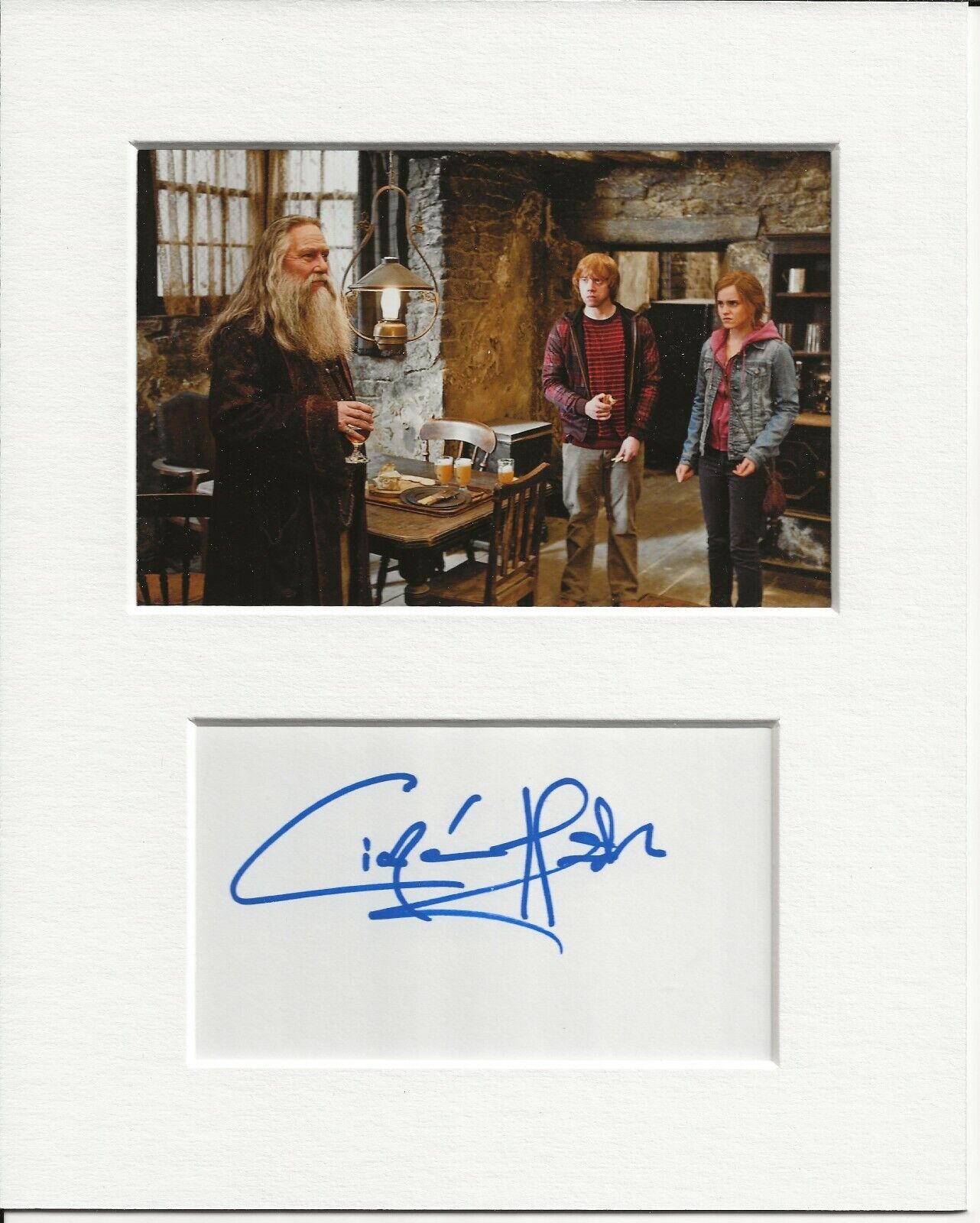 Ciarán Hinds harry potter genuine authentic autograph signature and Photo Poster painting AFTAL