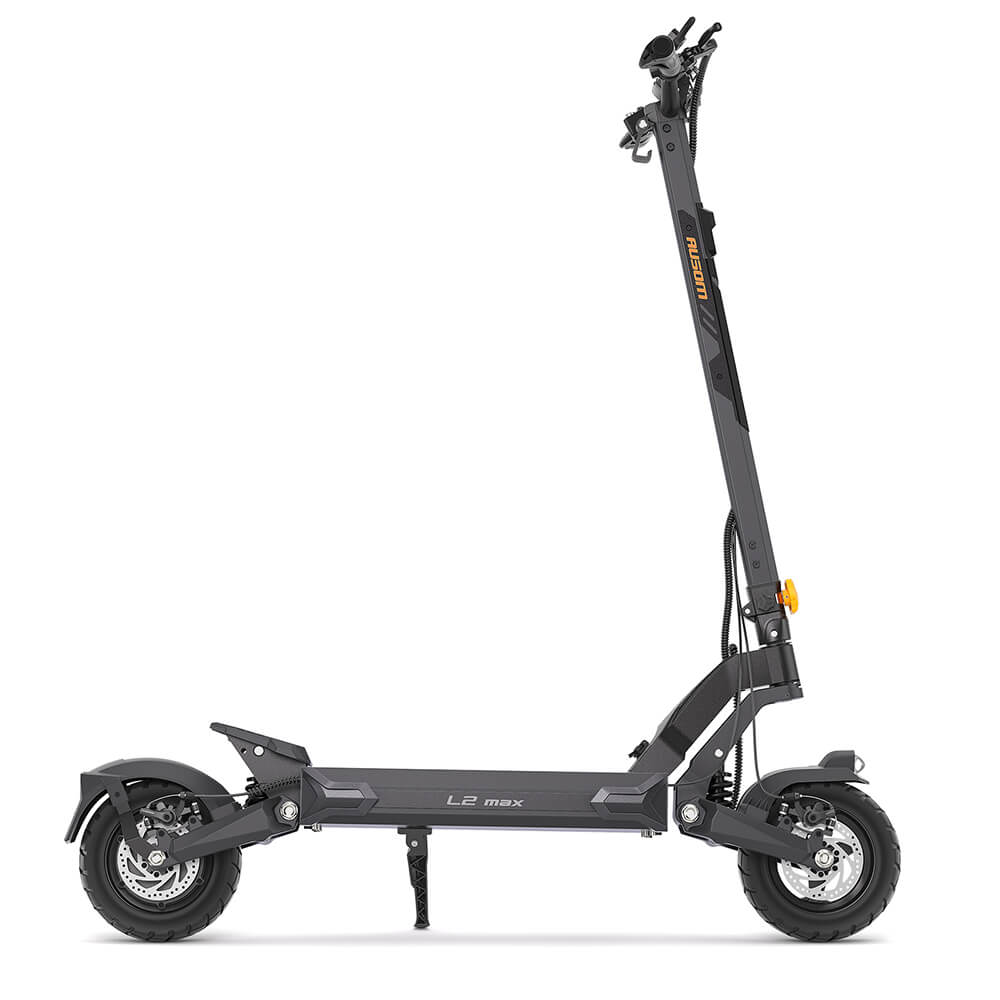 Ausom L2 Max Electric Scooter 10 inch Tires, 800W Motor, 48V 15.6Ah Battery, 45km/h Max Speed, 70km Range NFC LocK