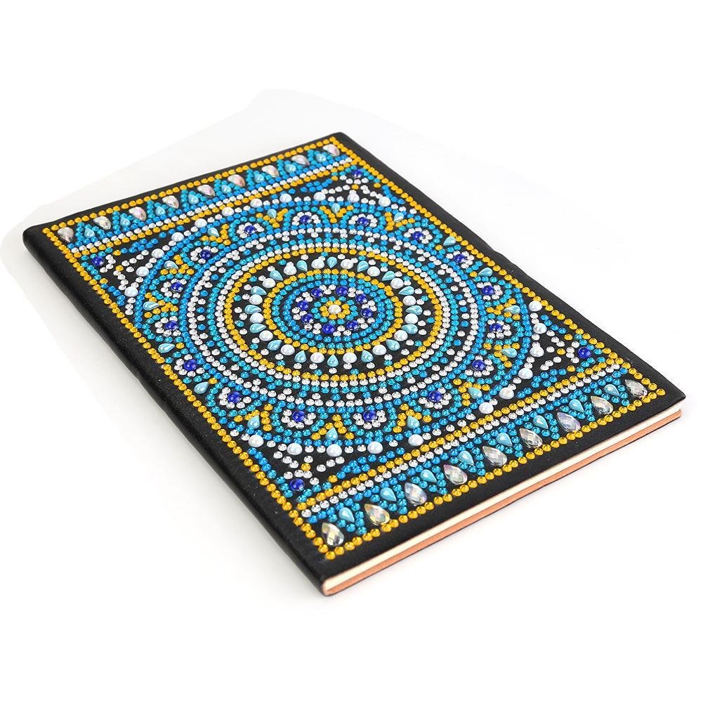 DIY Mandala Special Shaped Diamond Painting 50 Pages A5 Sketchbook Crafts