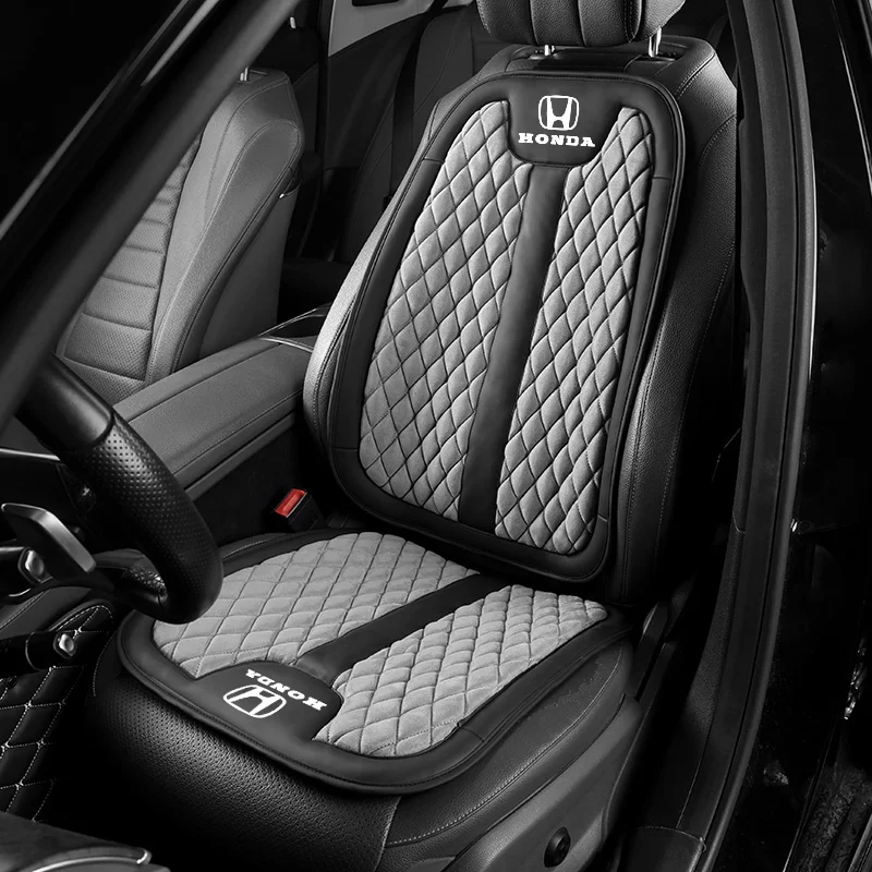 Car Seat Cushion Deerskin Car Winter Short Plush Seat Cushion Seat Headrest