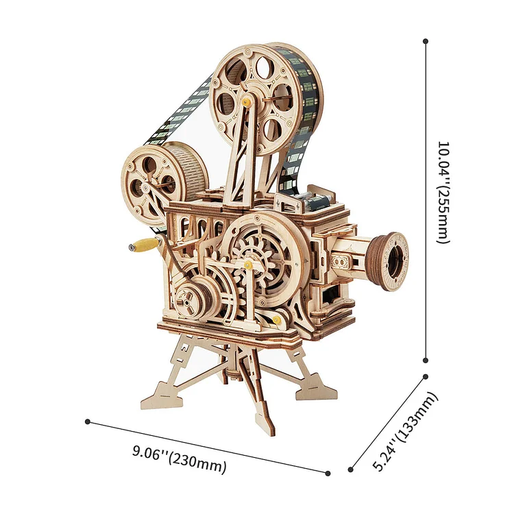 ROKR LK602 Printing Press 3D Wooden Puzzle Mechanical Kit Adult