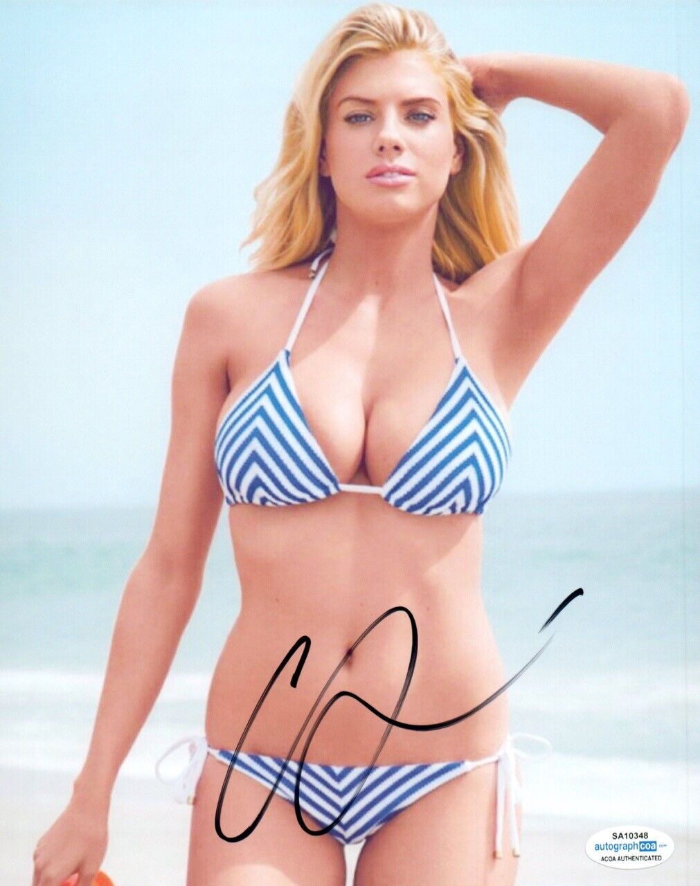 Charlotte McKinney Signed Autographed 8x10 Photo Poster painting Hot Sexy Model COA ACOA