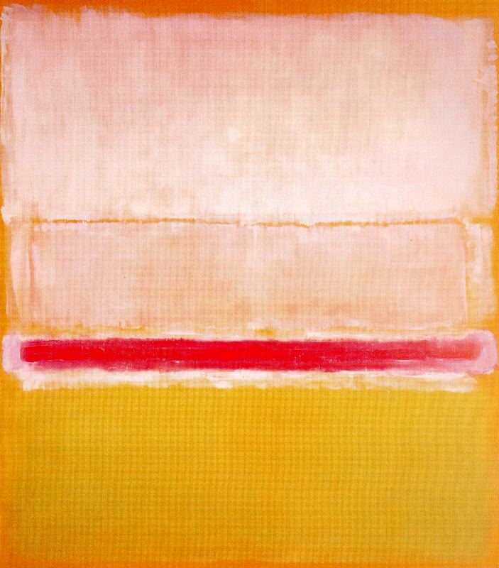 100% handmade high quality Abstract Oil Painting Reproduction on Linen Canvas,No 2 by Mark Rothko,