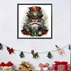 (US Only)Paint By Numbers Kit On Canvas DIY Oil Art Santa Claus Picture Home Decor40x40cm