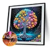DIY Partial Special Shaped Drill Diamond Painting-Tree