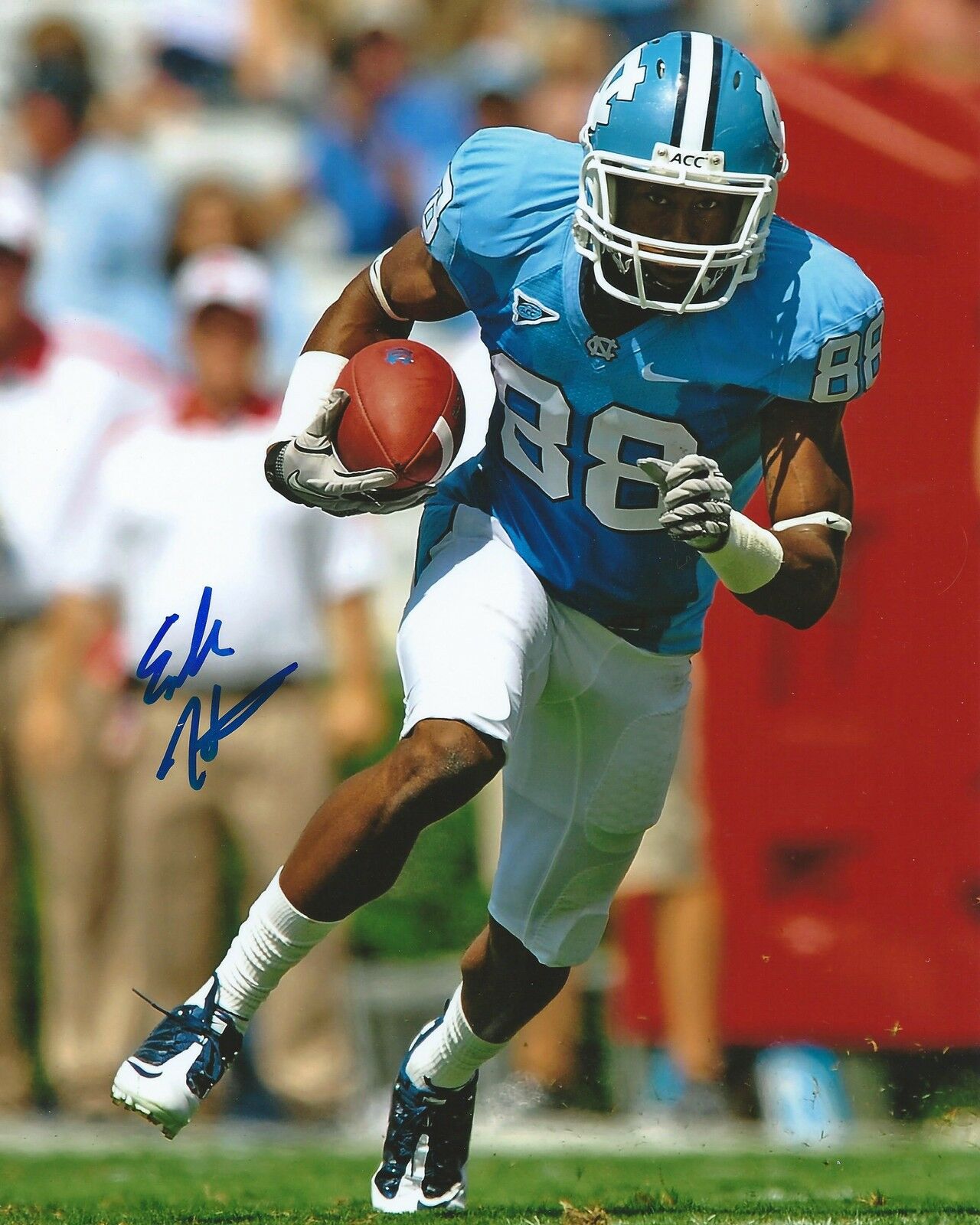 **GFA University of North Carolina *ERIC HIGHSMITH* Signed 8x10 Photo Poster painting E1 COA**