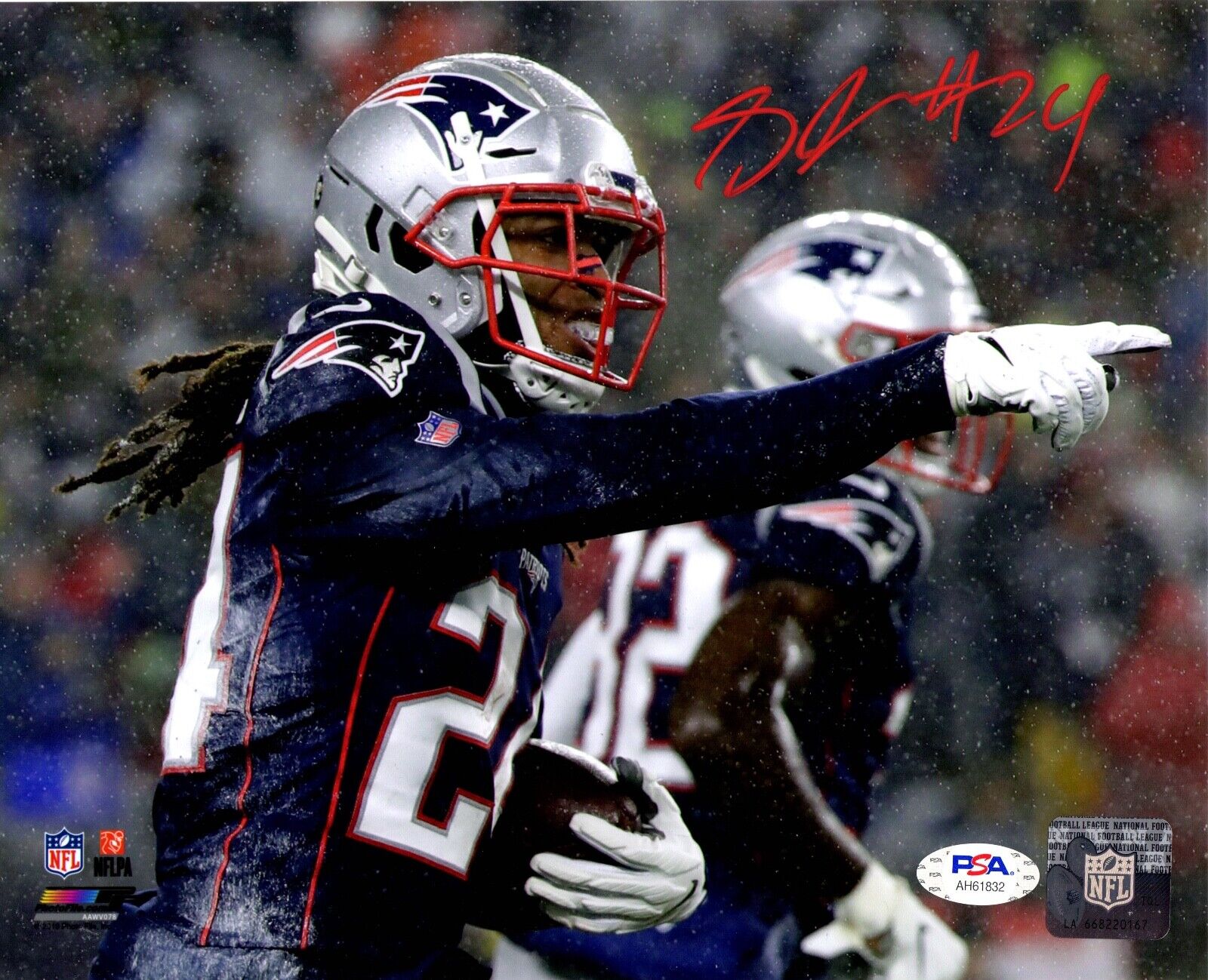 Stephon Gilmore autographed signed 8x10 Photo Poster painting New England Patriots PSA COA