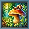 (40*40cm)Snail - Full Square Drill Diamond Painting