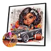 【Clearance Sale】Black Man-Full Round Diamond Painting 40*40CM