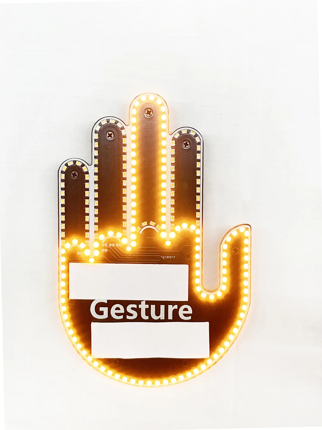 Car finger light gesture light car multi-function warning light