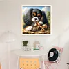 King Charles Cavaliers Dog-14CT Counted Cross Stitch 40*40cm tapestrymarket