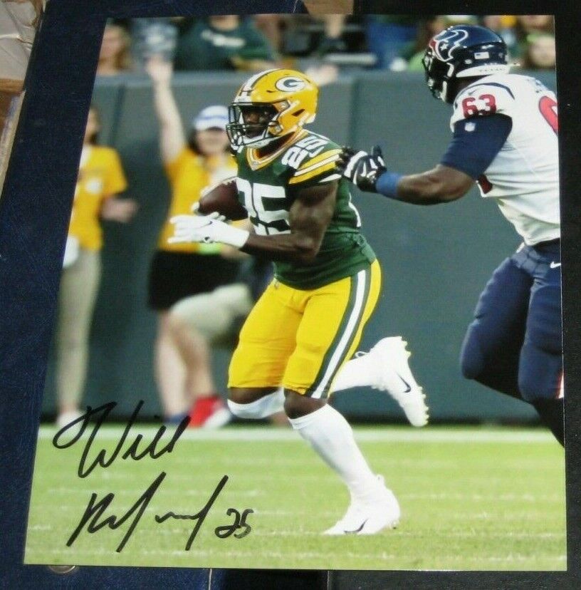 Will Redmond Green Bay Packers SIGNED 8x10 Photo Poster painting COA Autographed Football NFL