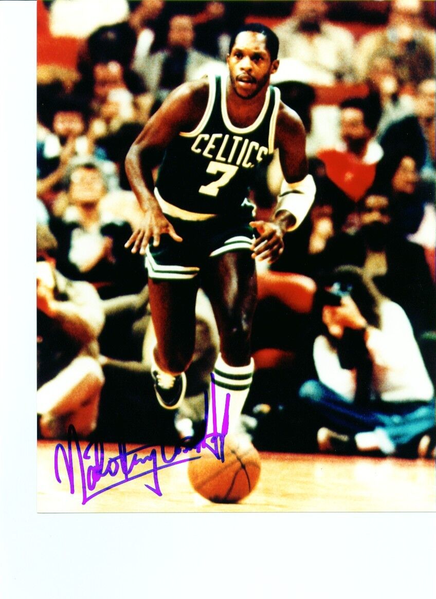 Signed/Autograph Nate Tiny Archibald Celtics 8x10