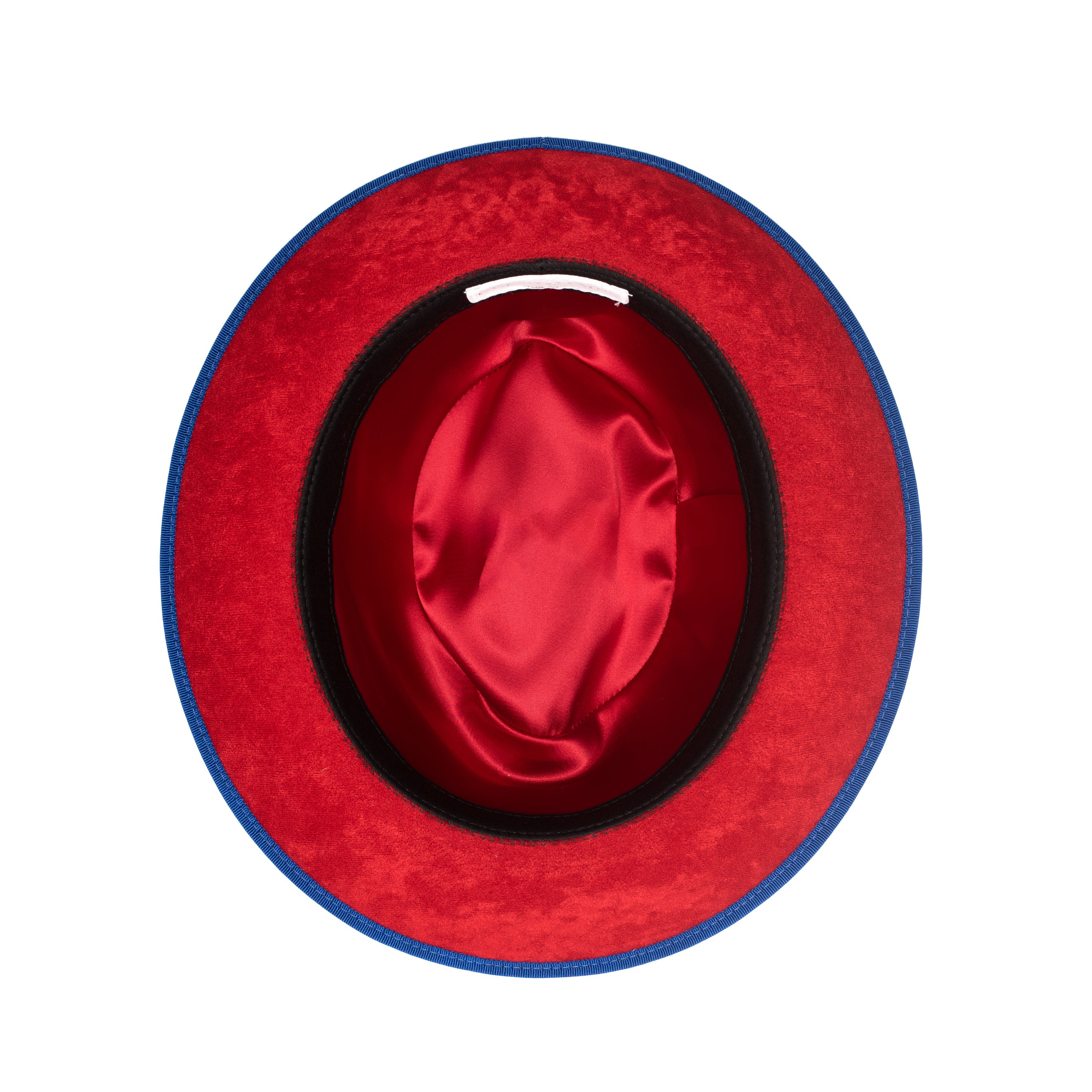 Classic Center-creased Fedora-King (True Blue)