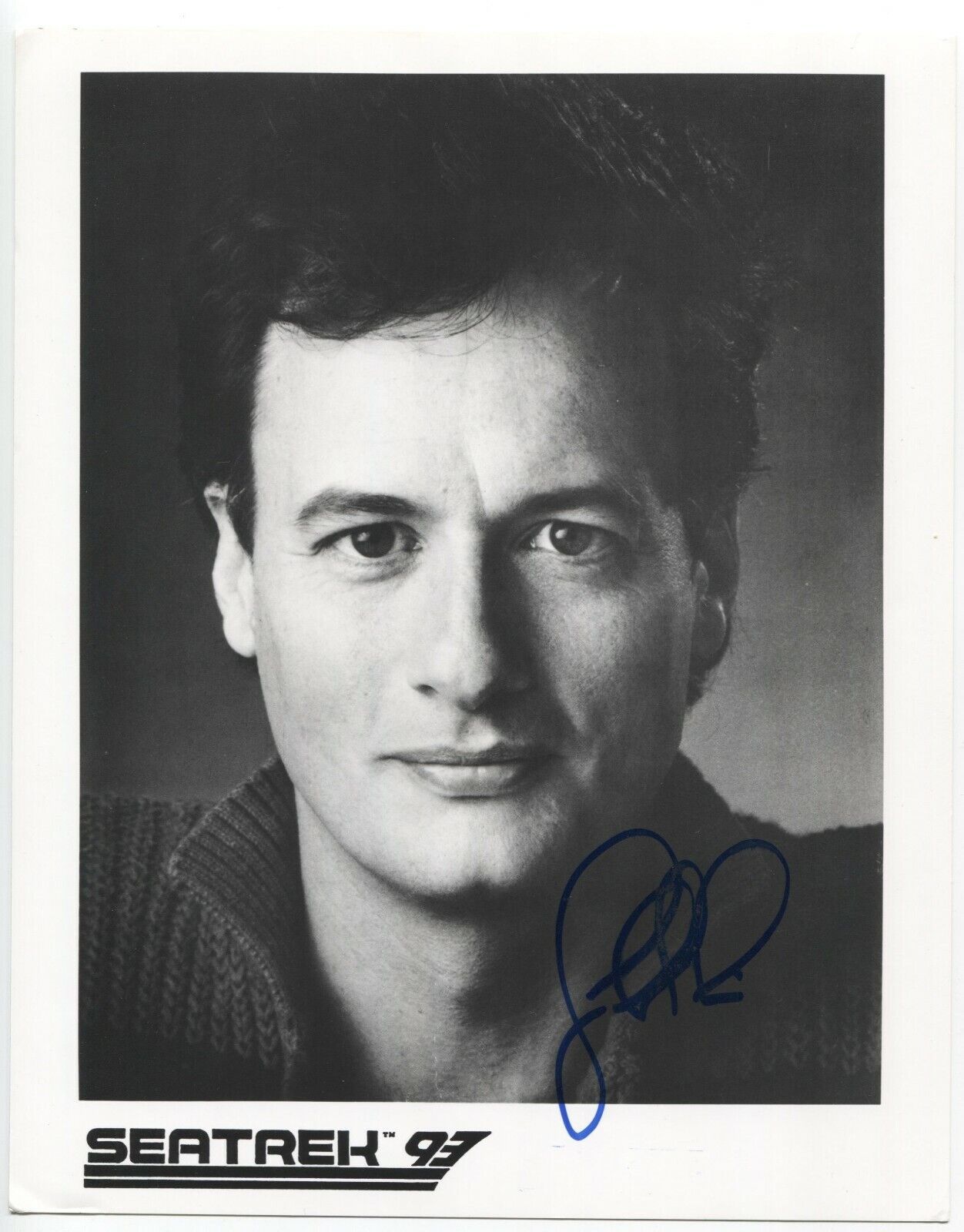 John de Lancie Signed 8x10 Inch Photo Poster painting Autographed Signature Star Trek TNG Q