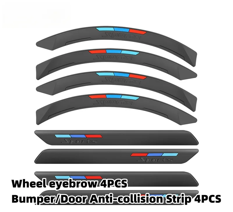 Car blind corner anti-collision strip