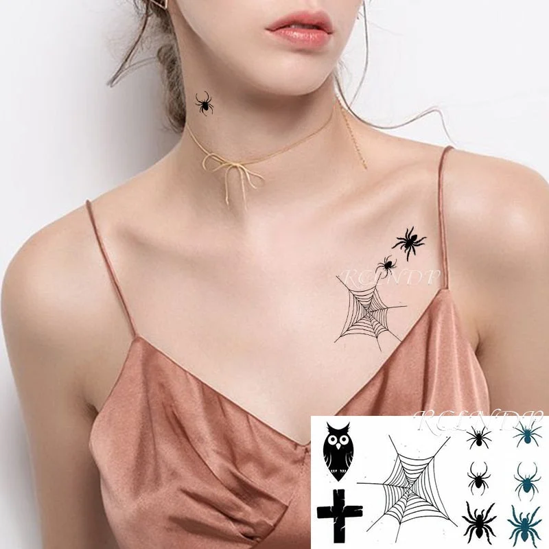 Waterproof Temporary Tattoo Sticker Flame Pattern Line Drawing Fire Element Fake Tatto Flash Tatoo Small Art for Kids Men Women