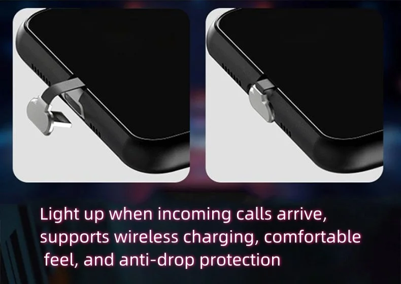 iPhone 15/14 series incoming call luminous mobile phone case