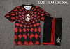 2025/2026 Flamenco pre-match training Red Inkjet Shirt+Shorts 1:1 Thai Quality