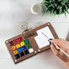 Pocket Artist Watercolor Travel Set Mini Watercolor Paint Set for Travel Drawing