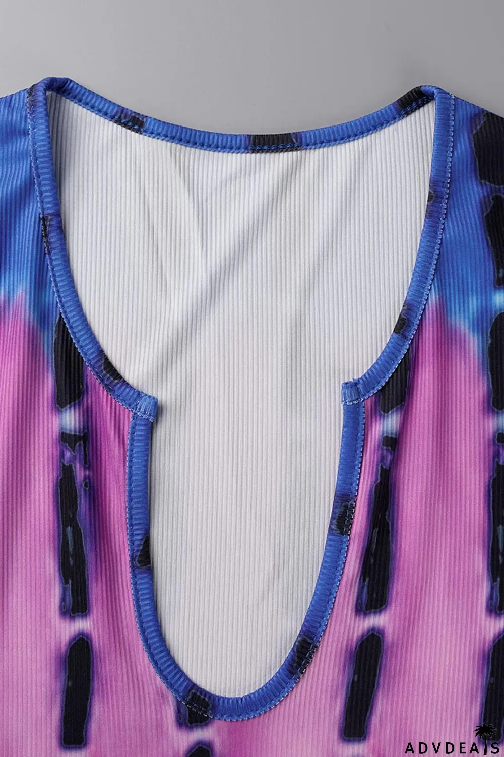 Yellow Casual Print Patchwork U Neck One Step Skirt Dresses