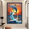 (Multi-Style) Marine Life-11CT Stamped Cross Stitch  40*50cm/15.75*19.69in