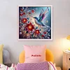 Hummingbird Flowers-11CT Stamped Cross Stitch 50*50cm/19.69*19.69in