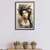 (40*60cm)Lady - Full Round Drill Diamond Painting