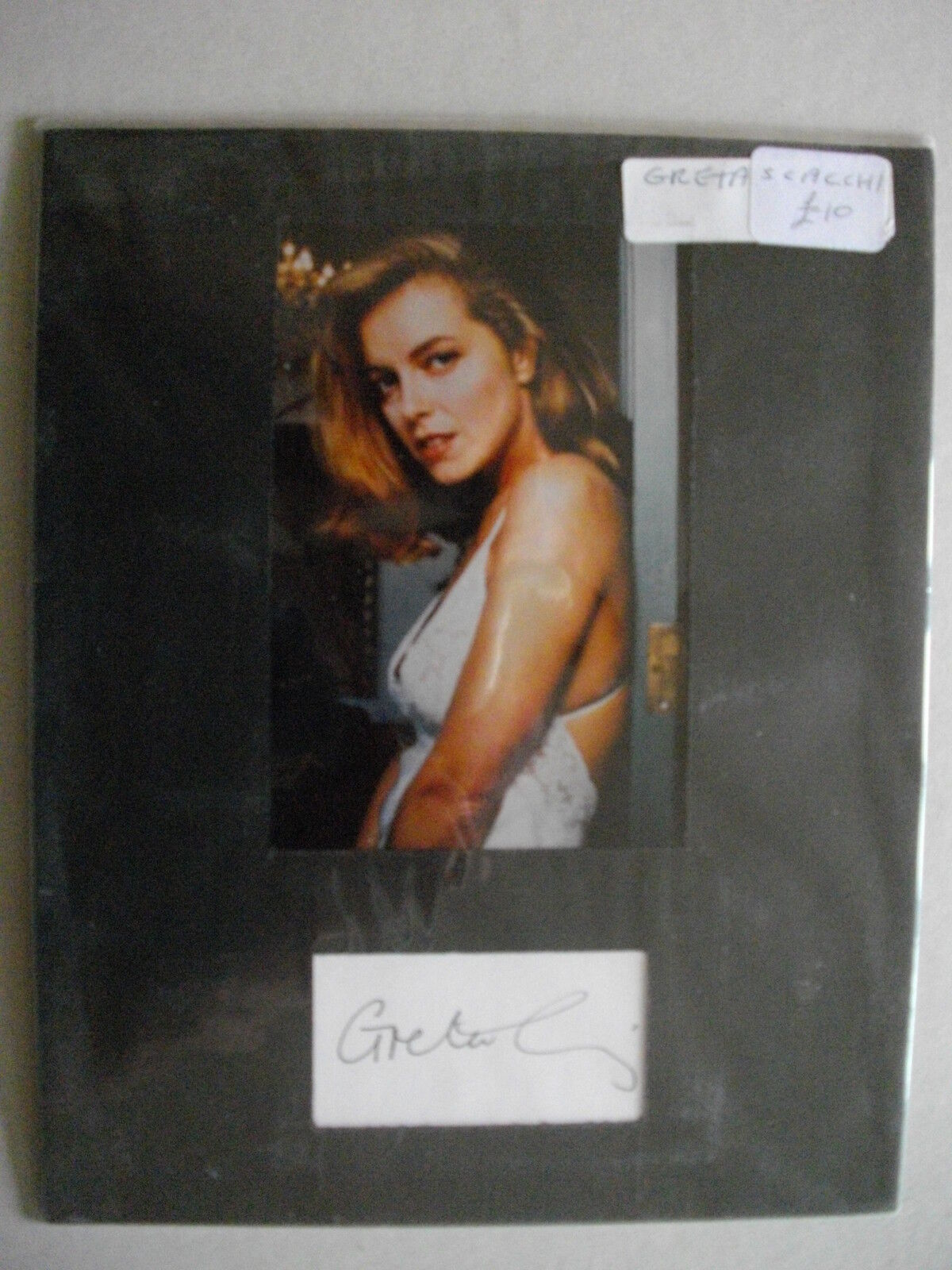 GRETA SCACCHI AUTOGRAPH, THE PLAYER, EMMA