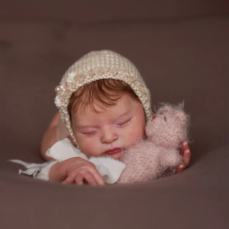  [New] 20" Lifelike Reborn Girl Baby Doll Named Machira, Gifts For Kids with Heartbeat💖 & Sound🔊 - Reborndollsshop®-Reborndollsshop®