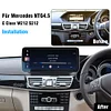 Ugode Mercedes Benz E Class W212 S212 2009-2016 year Apple CarPlay Android Auto Display Monitor Upgrade Autoradio Stereo 