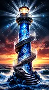 Luxury AB Velvet Diamond Painting Kit - Lighthouse