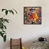 Diamond Painting -DIY Round Drill Cartoon Judy Riding Nick