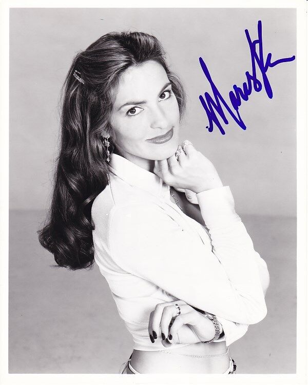 MARISKA HARGITAY signed autographed CAN'T HURRY LOVE DIDI original press Photo Poster painting