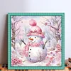 Snowman-11CT Counted Cross Stitch 40*40cm/15.75*15.75in