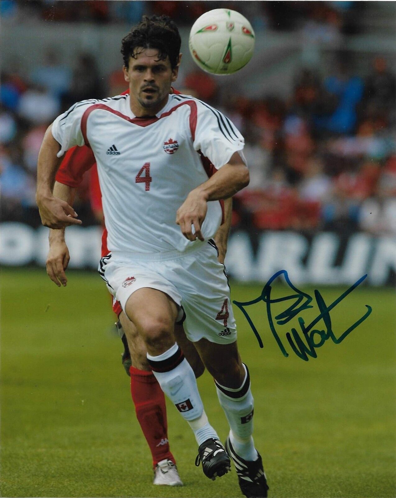 Team Canada Mark Watson Autographed Signed MLS 8x10 Photo Poster painting COA