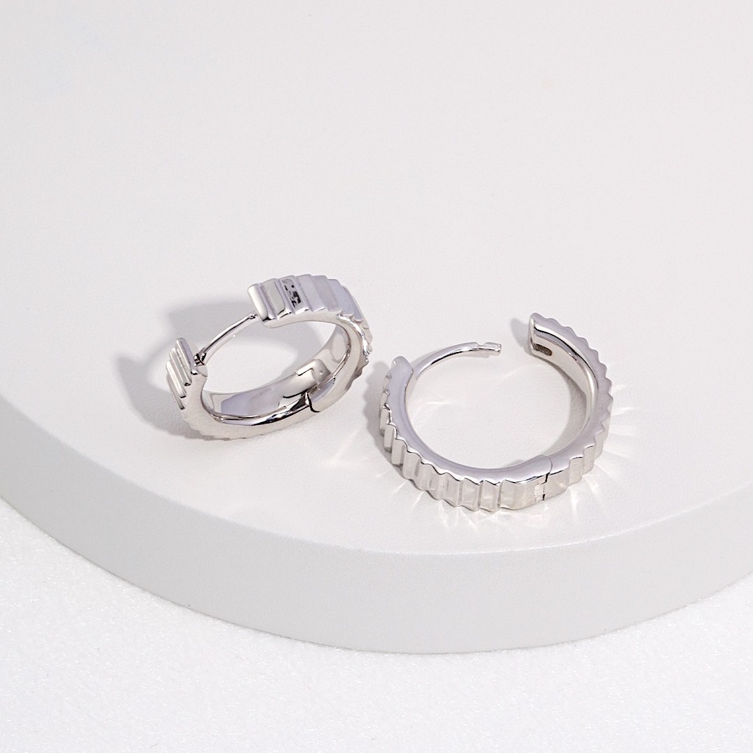 Classic Small Gold Plated Hoop Earrings